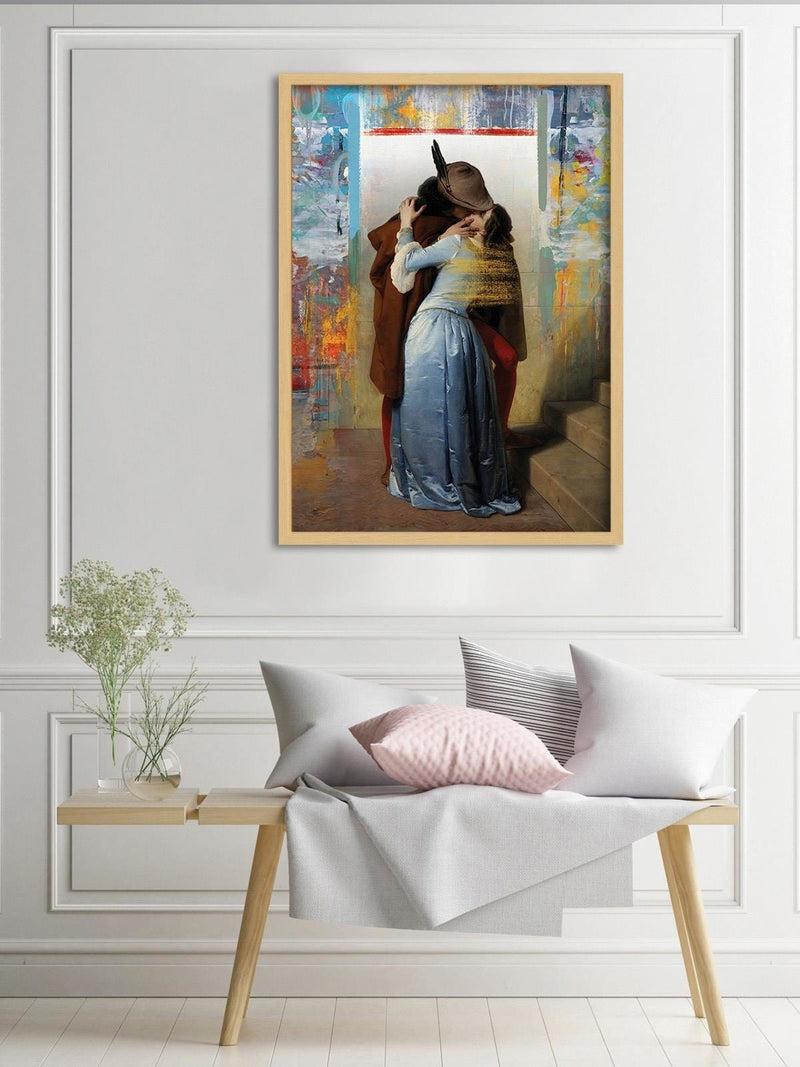 Glezna bēšā rāmī - Funny Art Parody Image  Home Trends DECO