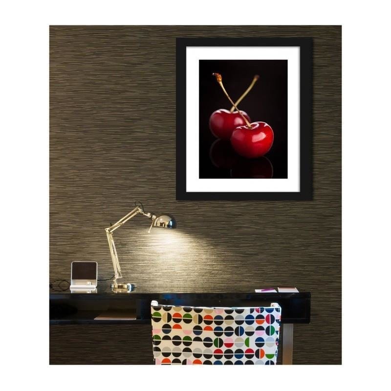 Glezna melnā rāmī - Cherries  Home Trends