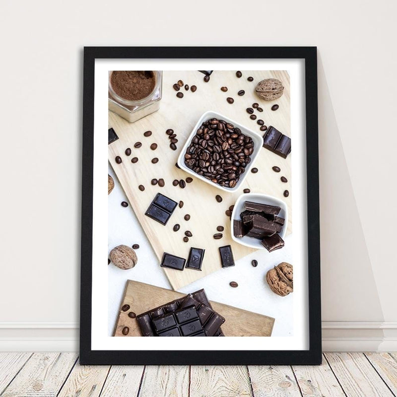 Glezna melnā rāmī - Coffee Mess  Home Trends