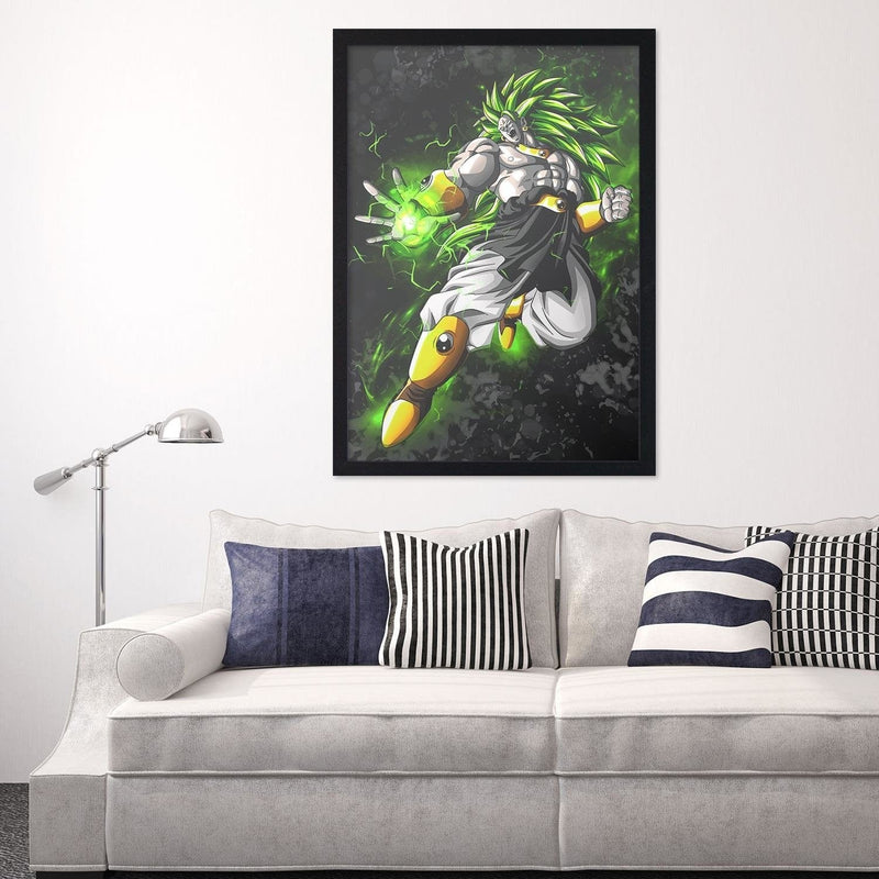 Glezna melnā rāmī - Dragon Ball 4  Home Trends