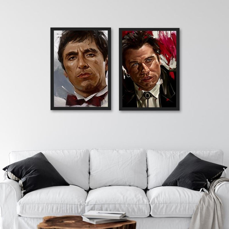 Glezna melnā rāmī - Film Scarface  Home Trends