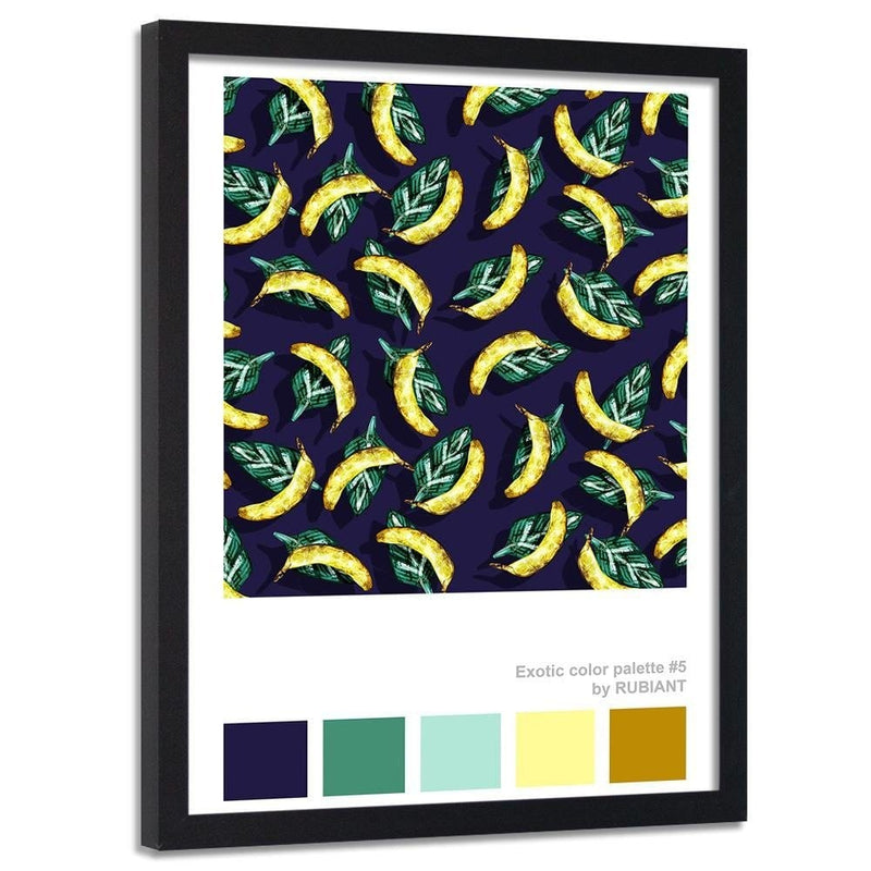 Glezna melnā rāmī - Giclée Print Yellow  Home Trends