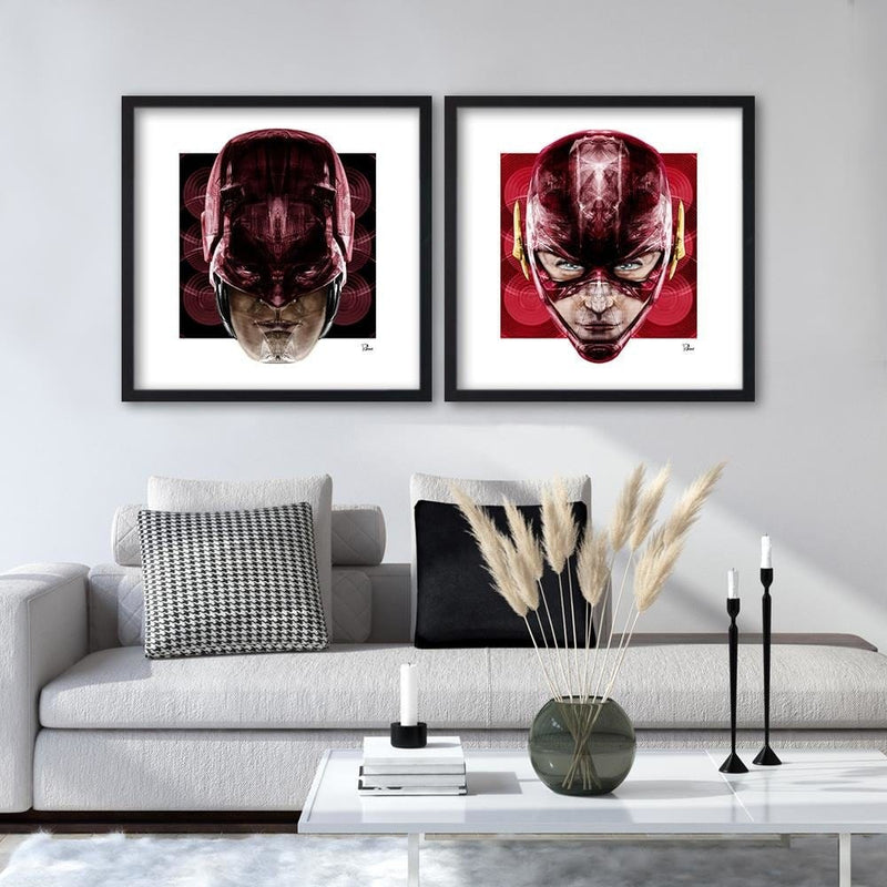 Glezna melnā rāmī - Red Hero  Home Trends