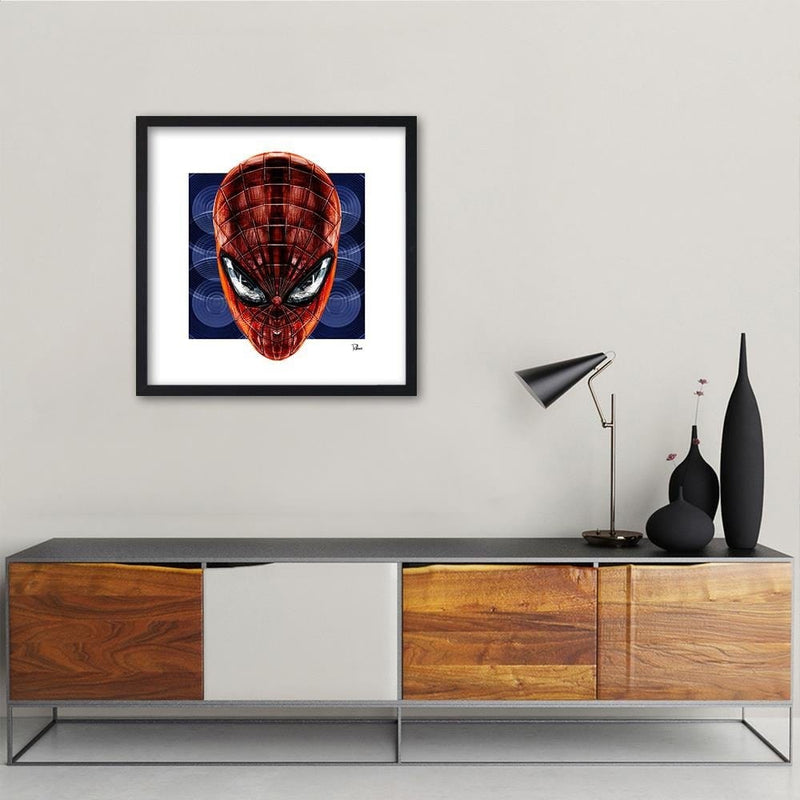 Glezna melnā rāmī - Spider Man  Home Trends