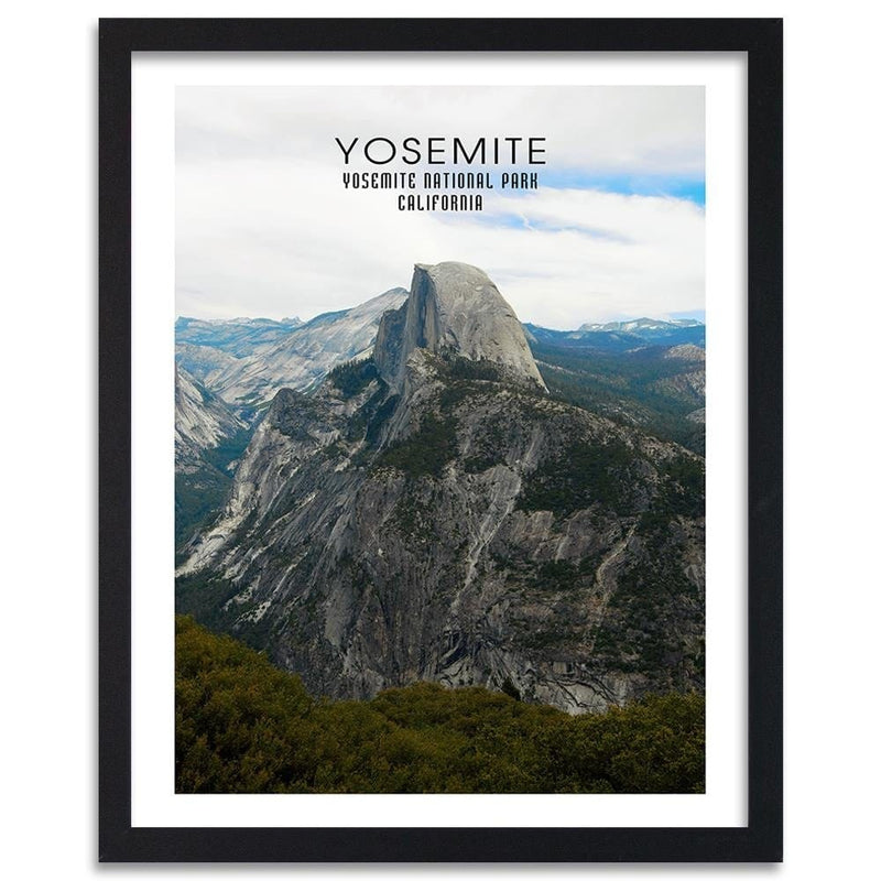 Glezna melnā rāmī - Yosemite National Park  Home Trends