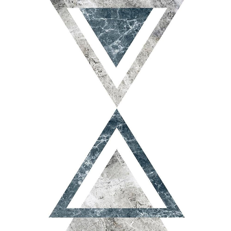 Kanva - Abstraction With Marble Triangles  Home Trends DECO