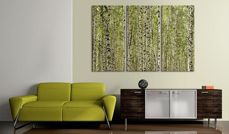 Glezna ar meža motīvu - Bērzu mežs Home Trends