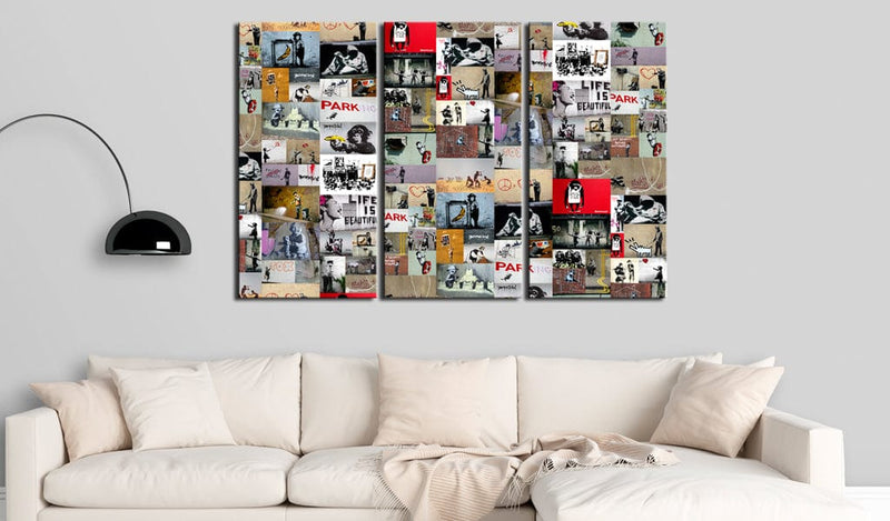 Glezna - Art of Collage_ Banksy III Home Trends