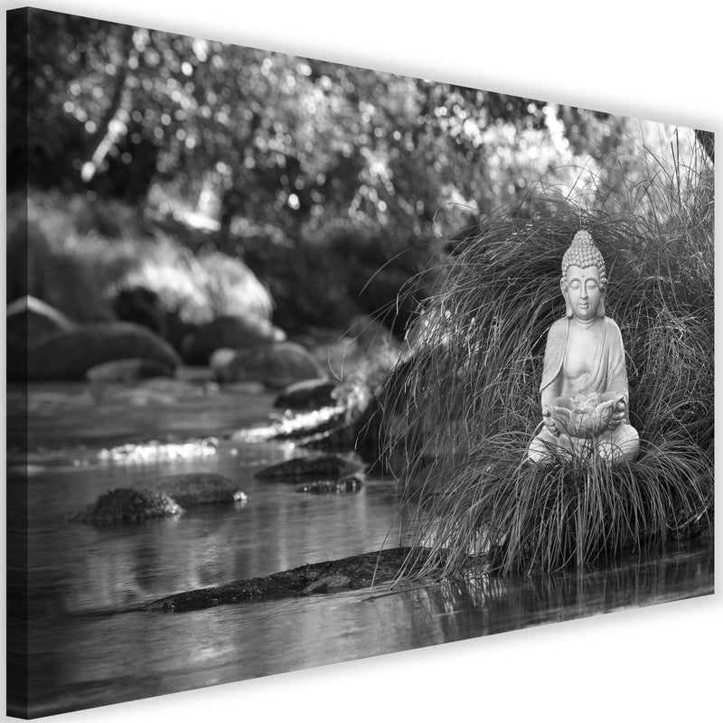 Kanva - Buddha Over The Stream  Home Trends DECO