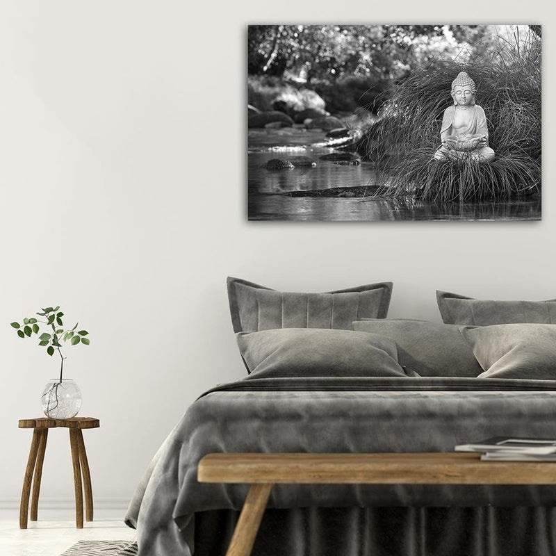 Kanva - Buddha Over The Stream  Home Trends DECO