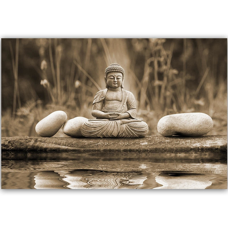 Kanva - Buddha Over Water 4  Home Trends DECO