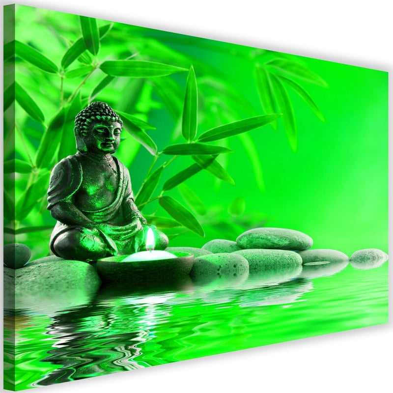 Kanva - Buddha The Water On The Stones 2  Home Trends DECO