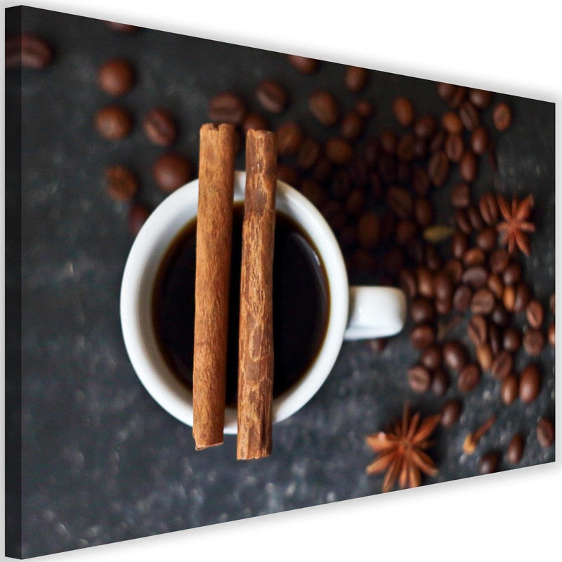 Kanva - Cinnamon Cup Of Coffee  Home Trends DECO