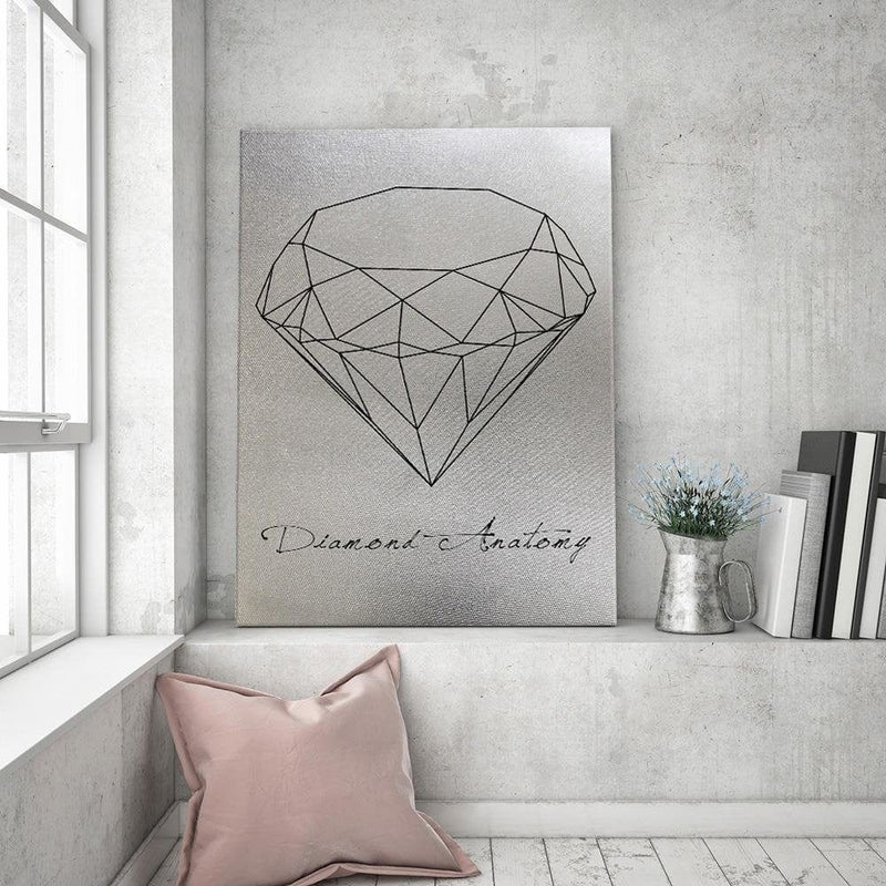 Kanva - Diamond Drawn 1  Home Trends DECO