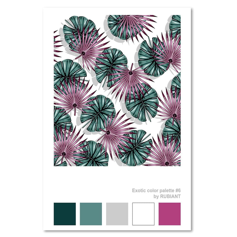 Kanva - Digital Art Purple  Home Trends DECO