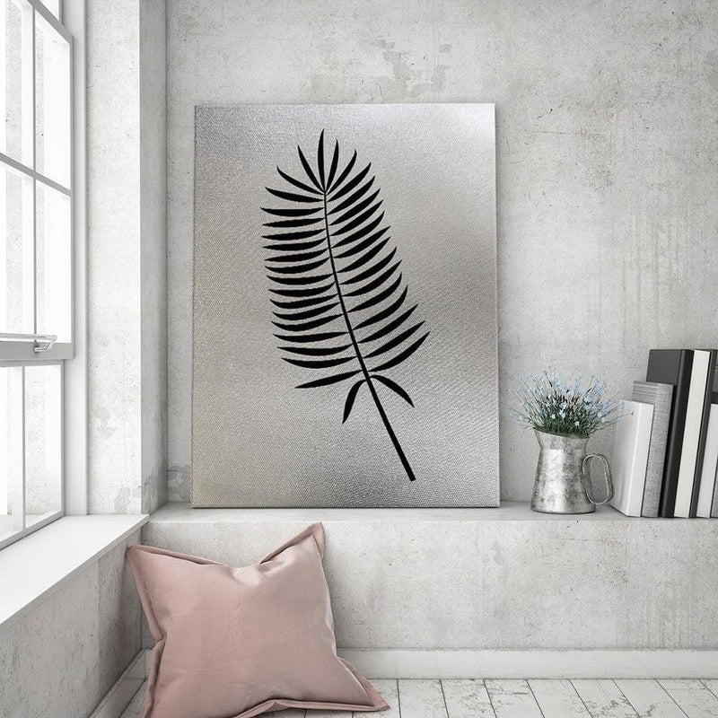 Kanva - Drawn Fern Leaf 1  Home Trends DECO