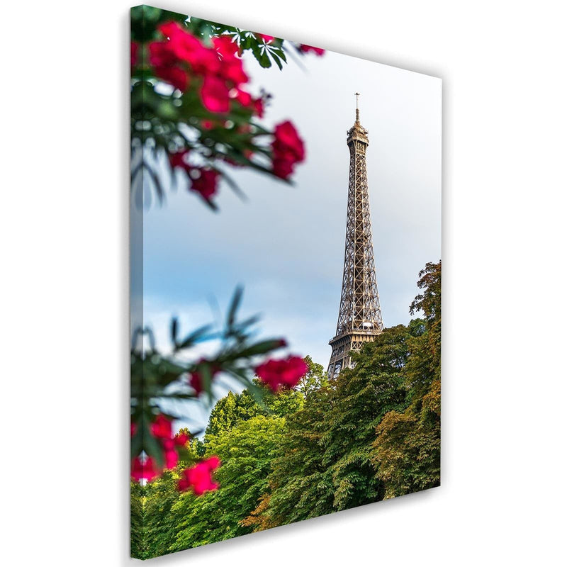 Kanva - Eiffel Tower And Flower  Home Trends DECO