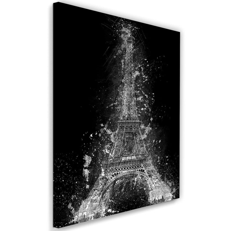 Kanva - Eiffel Tower At Night  Home Trends DECO