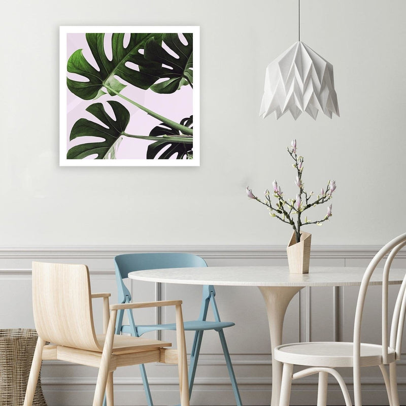 Kanva - Eksotiskās lapas Monstera (modern) Home Trends DECO