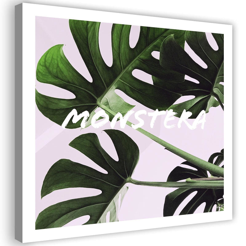 Kanva - Exotic Leaves Monstera  Home Trends DECO