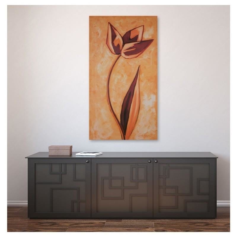 Kanva - Flower In Bronze  Home Trends DECO