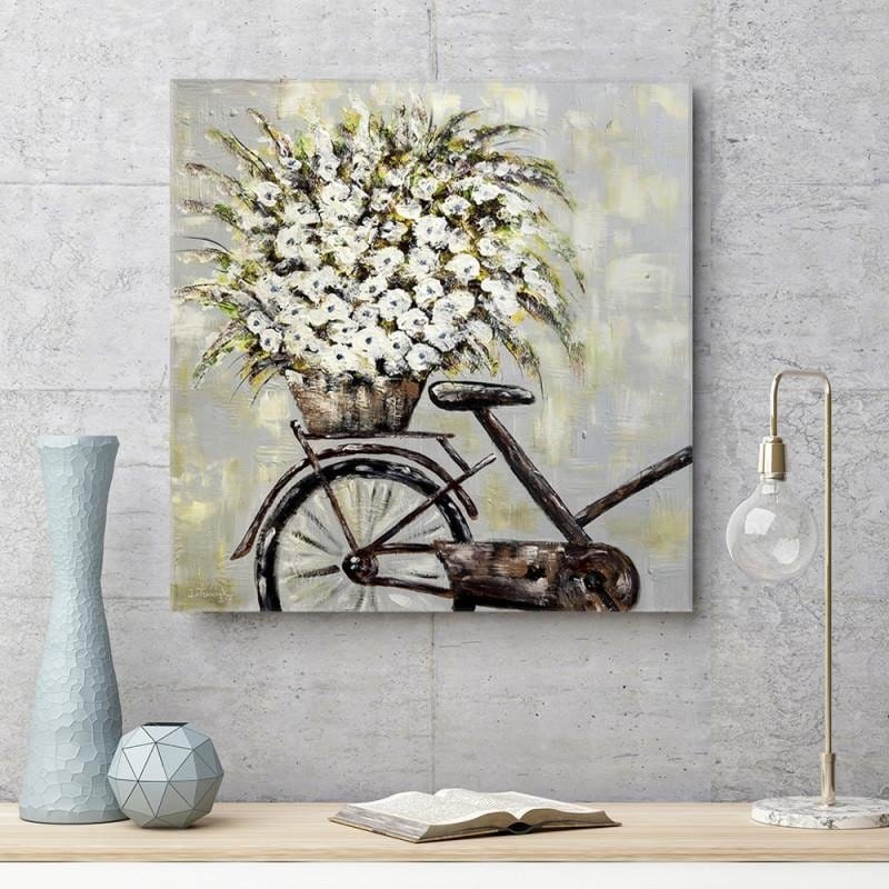 Kanva - Flowers On A Bicycle  Home Trends DECO