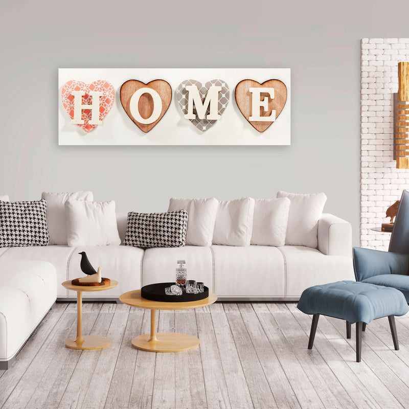 Glezna - Four Hearts (1 Part) Narrow Home Trends