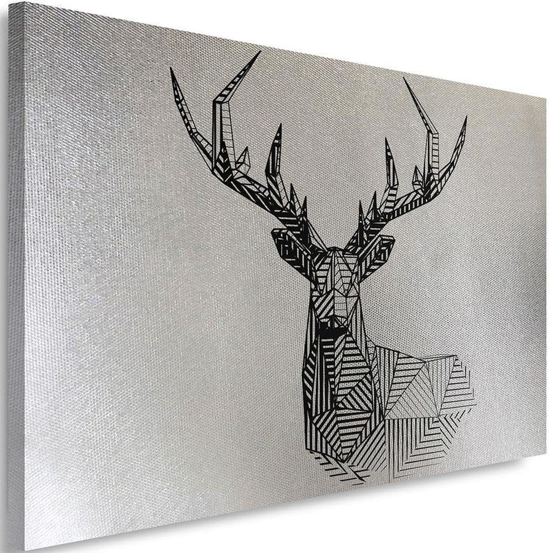 Kanva - Geometric Deer Head 1  Home Trends DECO