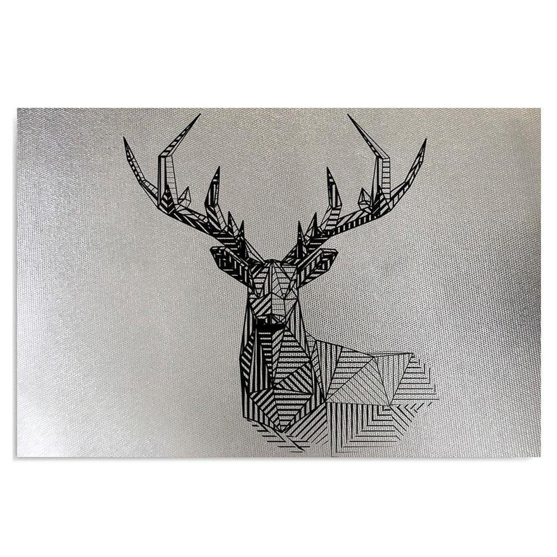 Kanva - Geometric Deer Head 1  Home Trends DECO