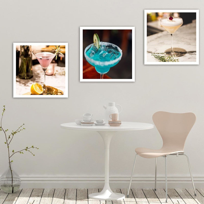 Kanva - Glass Of Pink Drink  Home Trends DECO