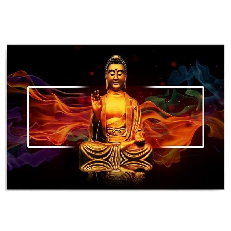 Kanva - Golden Buddha 2  Home Trends DECO