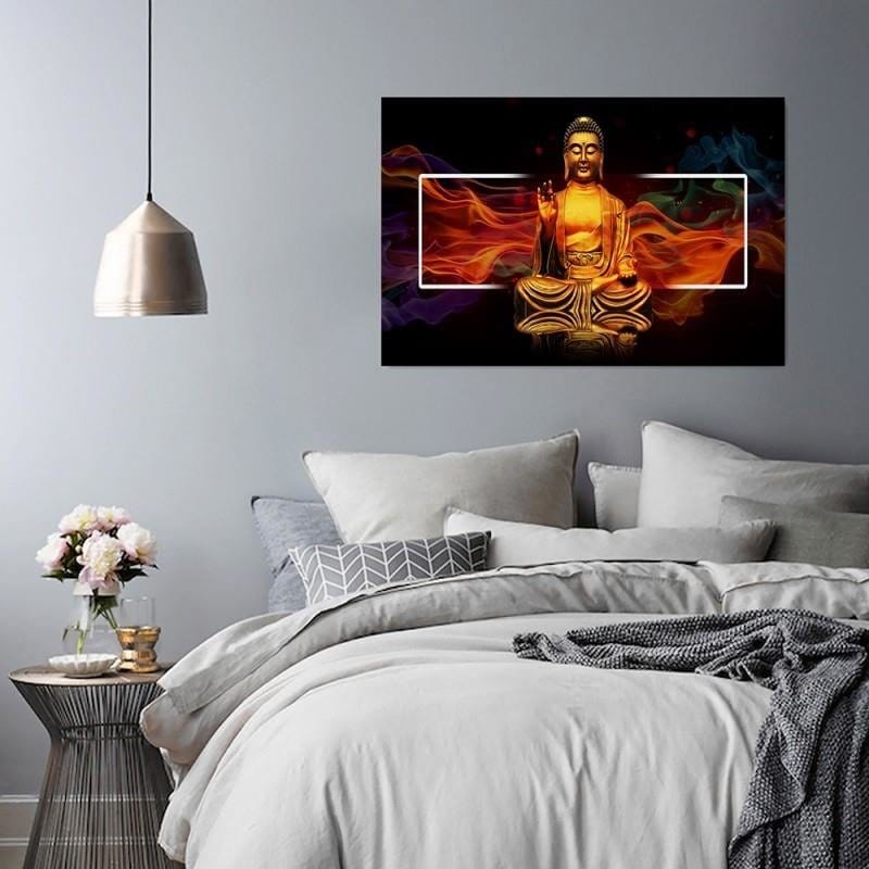 Kanva - Golden Buddha 2  Home Trends DECO