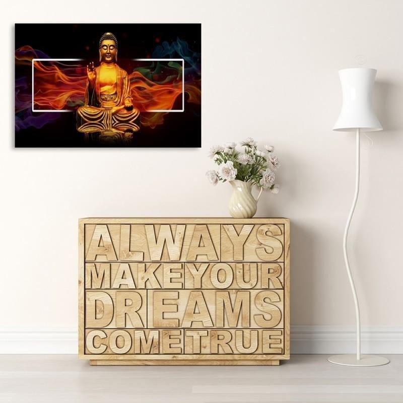 Kanva - Golden Buddha 2  Home Trends DECO