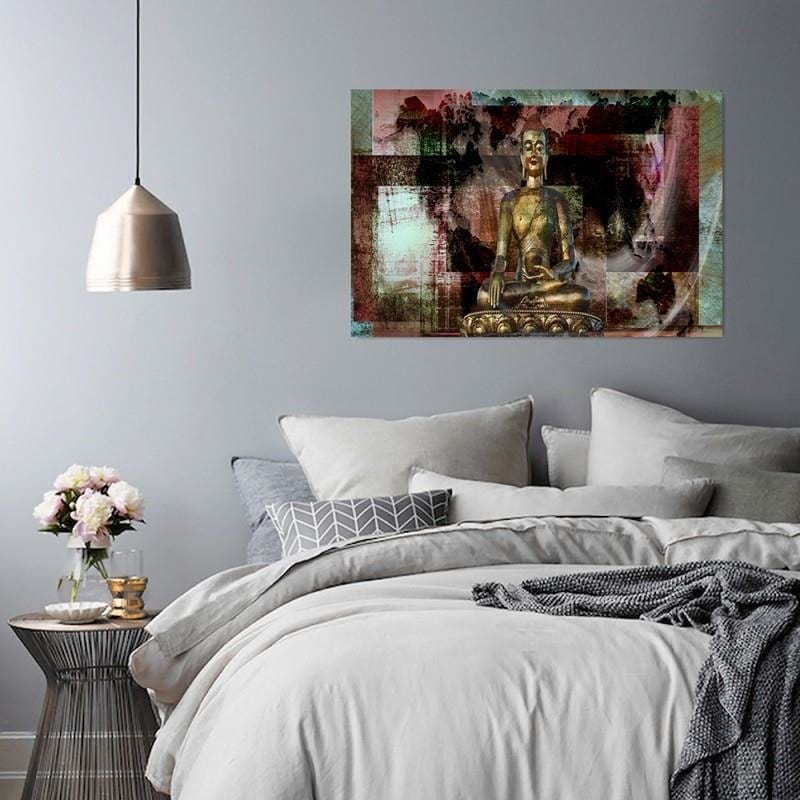 Kanva - Golden Buddha 3  Home Trends DECO