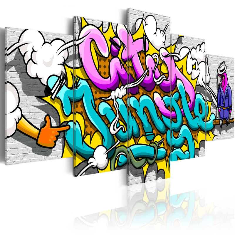 Glezna - Graffiti_ city jungle Home Trends