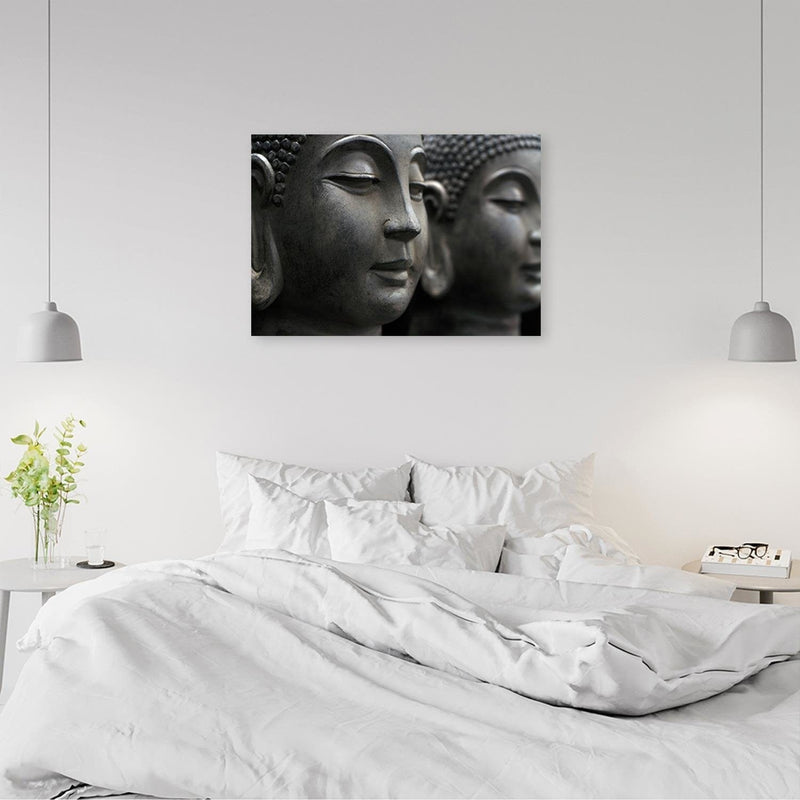 Kanva - Gray Buddha Statue  Home Trends