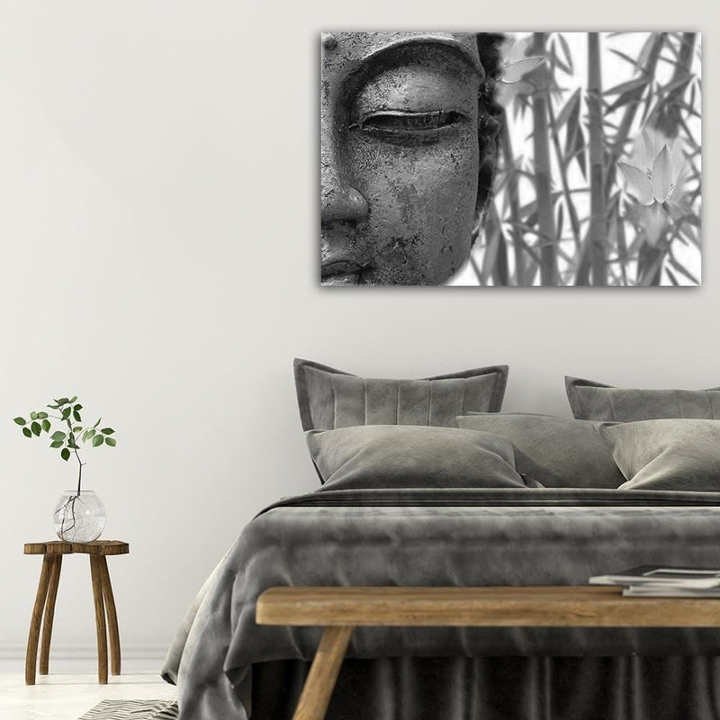 Kanva - Half Face Of Buddha  Home Trends DECO