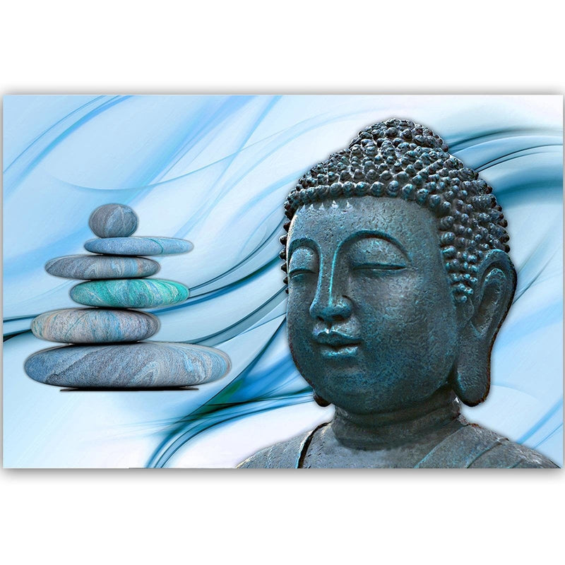 Kanva - Head Of Buddha And Stones Zen 2  Home Trends DECO