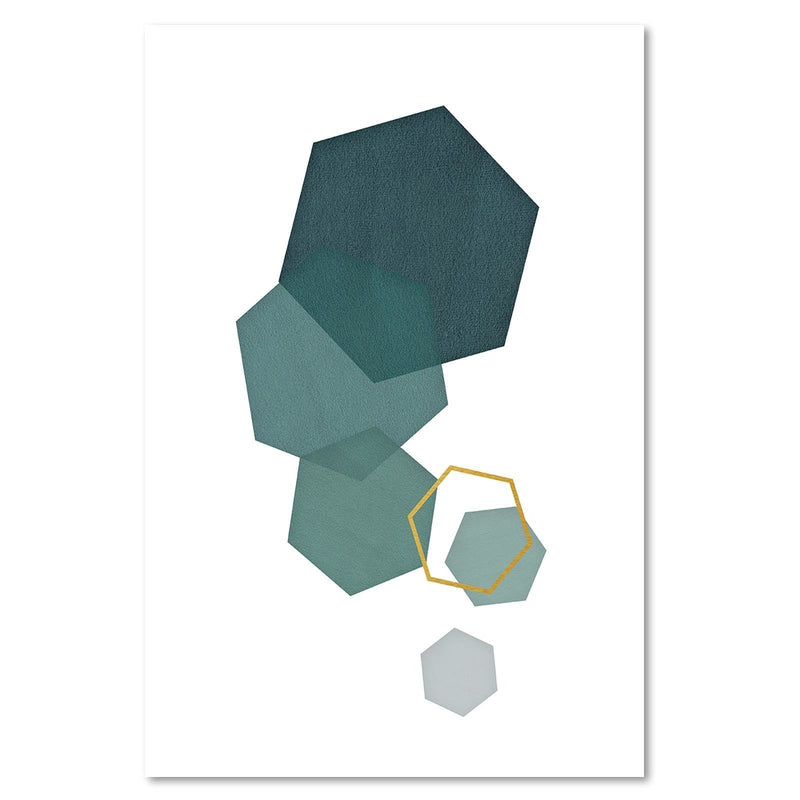 Kanva - Hexagons 2  Home Trends DECO