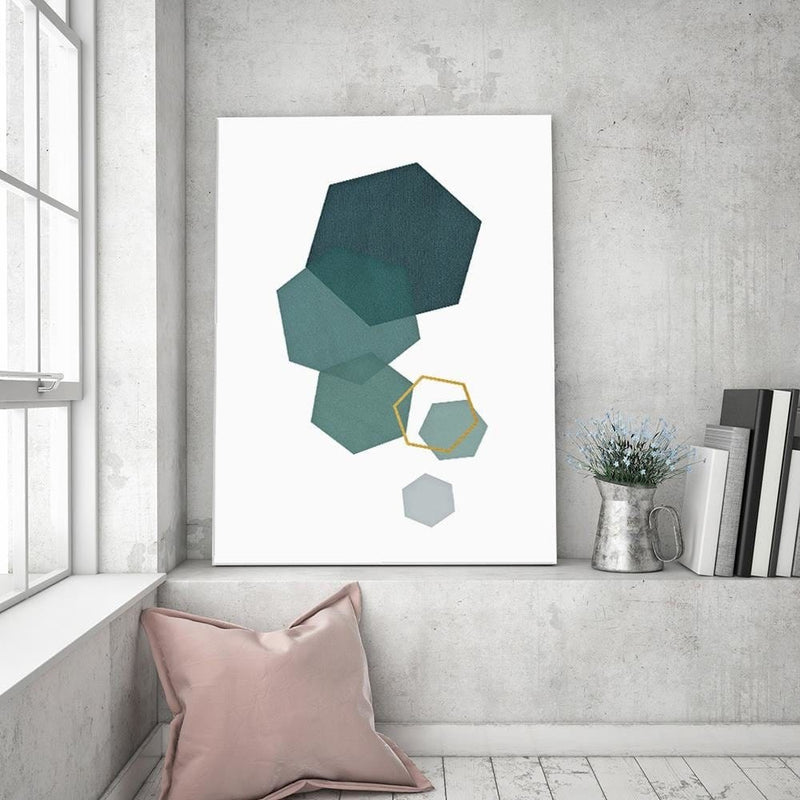 Kanva - Hexagons 2  Home Trends DECO