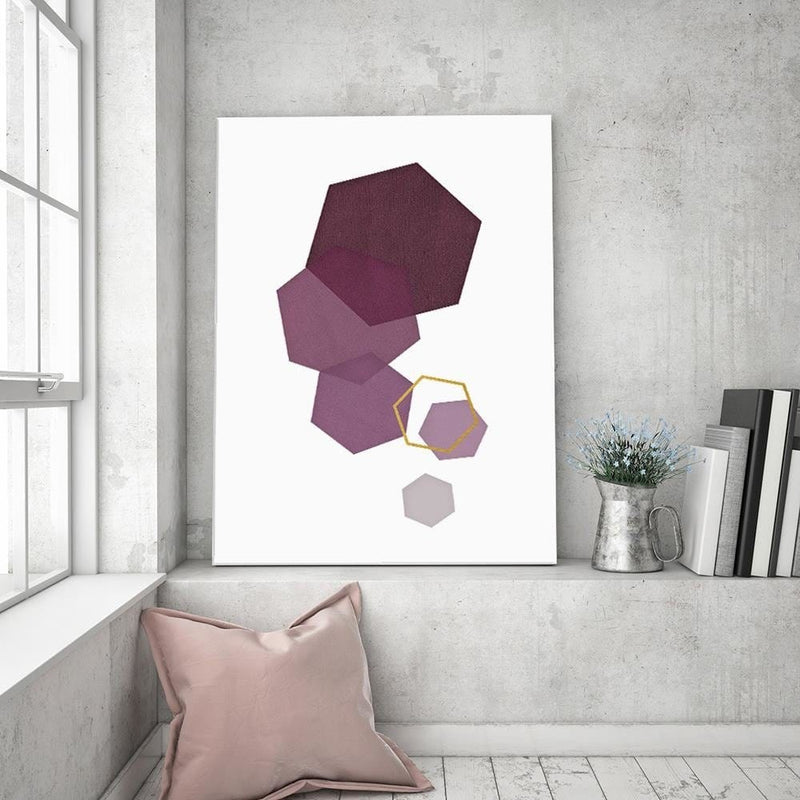 Kanva - Hexagons 4  Home Trends DECO