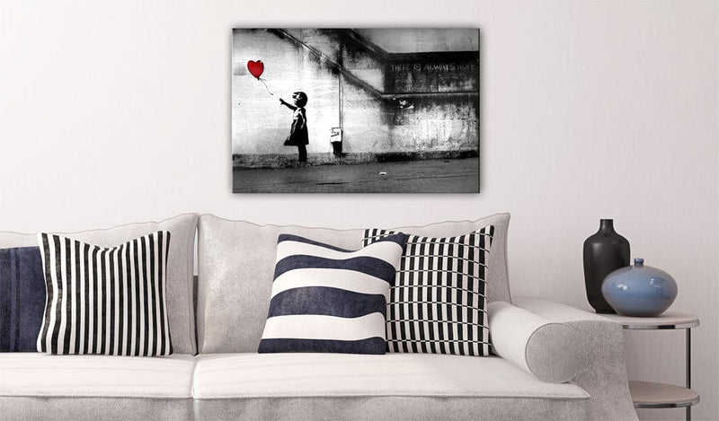 Glezna - hope (Banksy) 60x40 Home Trends