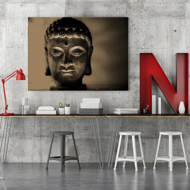 Kanva - Illuminated Buddha Head 4  Home Trends DECO