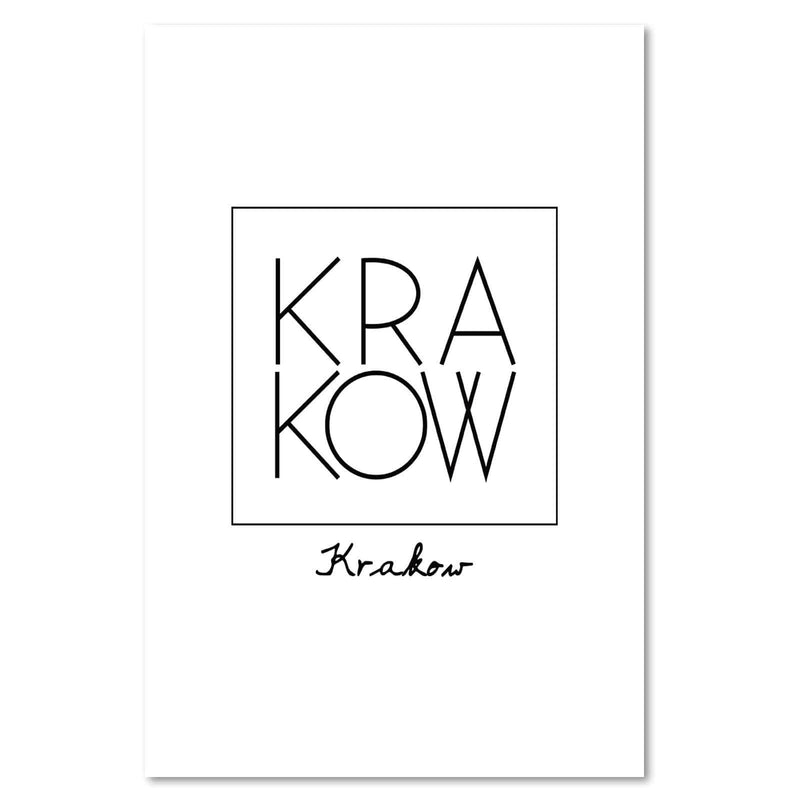 Kanva - Inscription Krakow  Home Trends DECO