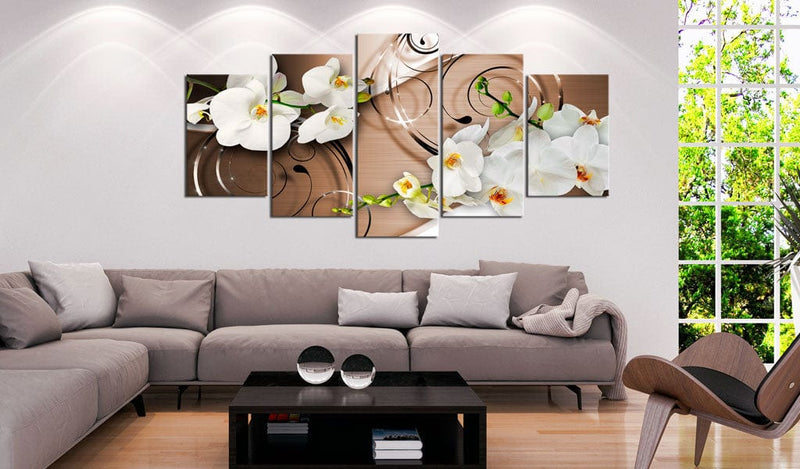 Glezna - Ivory orchids Home Trends