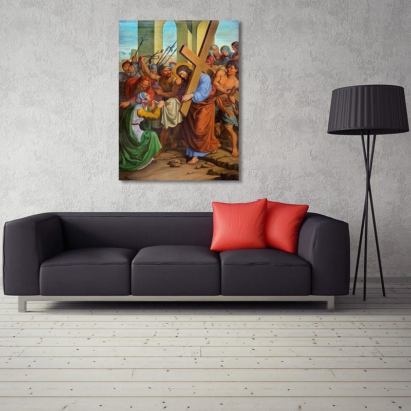 Kanva - Jesus And St. Veronica Way Of The Cross Vienna  Home Trends DECO