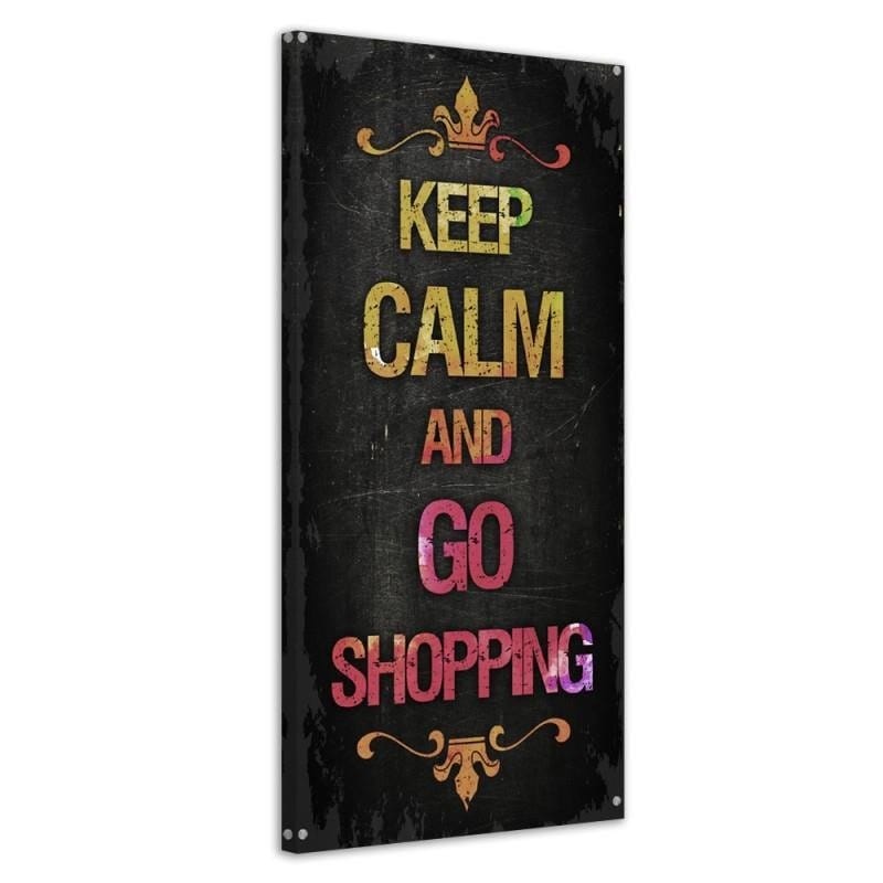 Kanva - Keep Calm And Go Shopping  Home Trends DECO