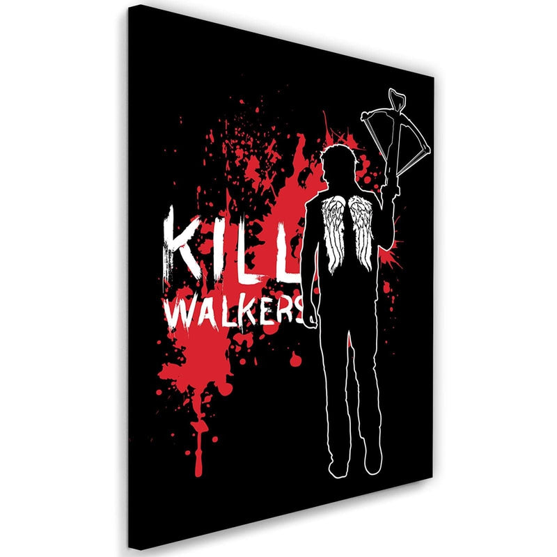 Kanva - Kill Walkers Image Black And White  Home Trends DECO