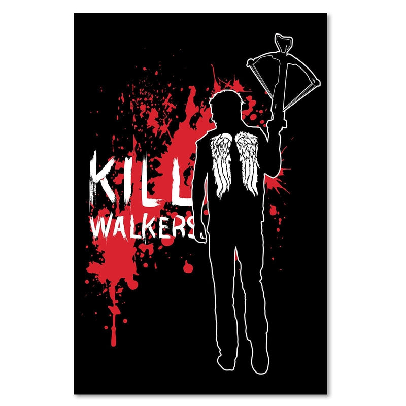 Kanva - Kill Walkers Image Black And White  Home Trends DECO