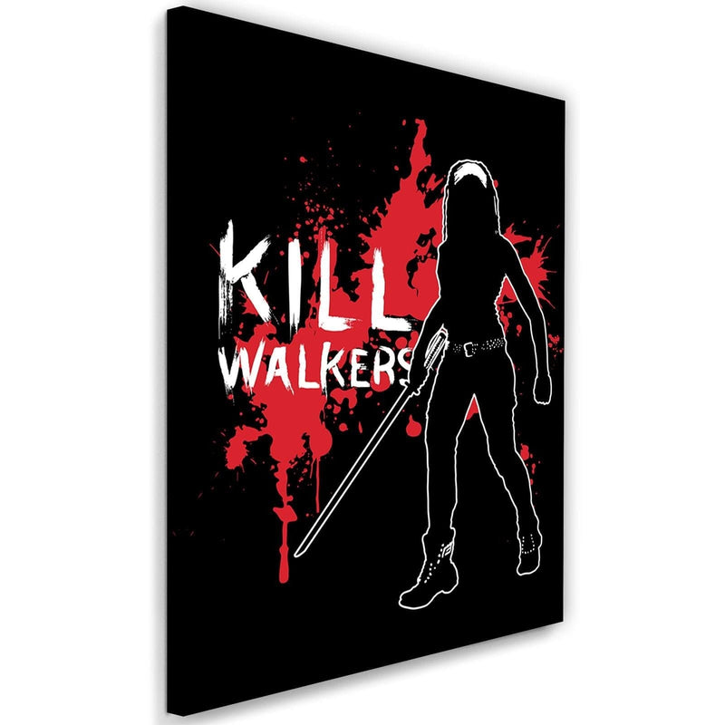 Kanva - Kill Walkers Image Black And White  Home Trends DECO